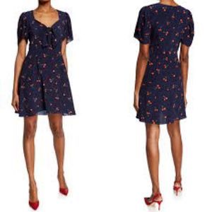 Shoshanna Lauret Cherry Print Dress size 6